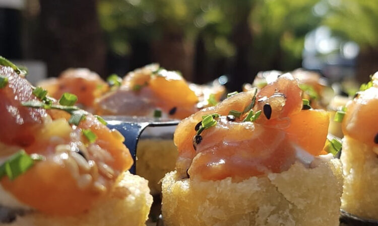 mesa de sushi caliente especial