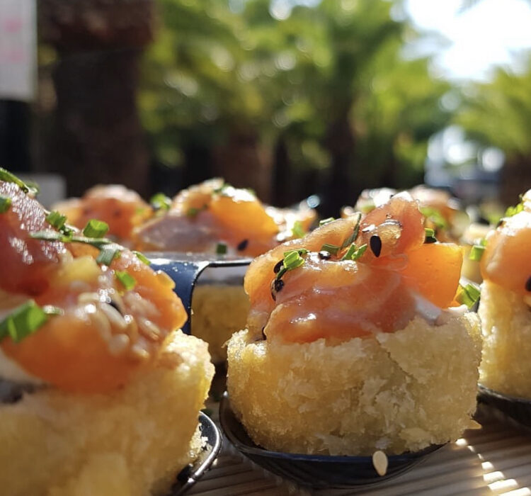 mesa de sushi caliente especial