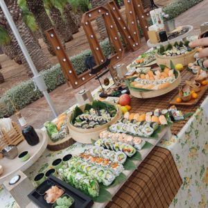 Eventos Catering Sushi