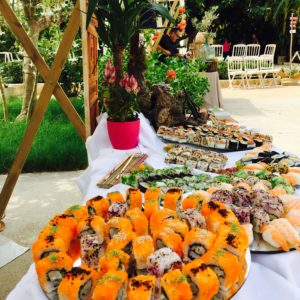 Eventos Catering Sushi
