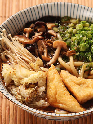 Udon con shitate
